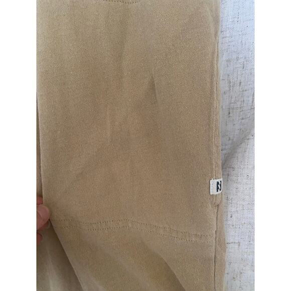 Billabong Tan Beach Short Sleeve Jumpsuit Size Medium - Picture 3 of 10